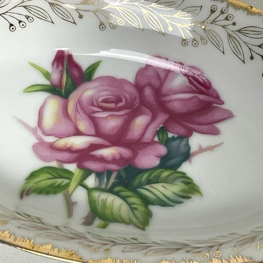 Norcrest Porcelain Oval Dish 7.5